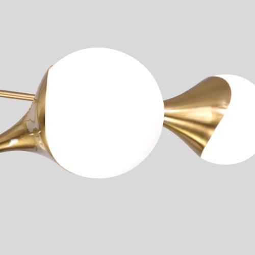 Потолочная люстра Eurosvet 60168/8 латунь