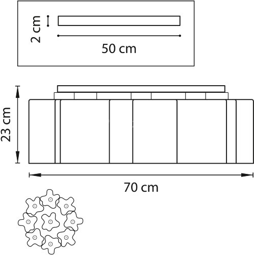 Потолочная люстра Lightstar 802093