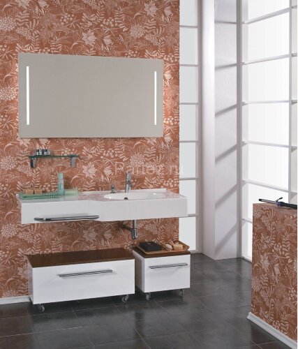 Раковина - столешница AQUATON Отель 1270, белая (1A70123WOT01R)