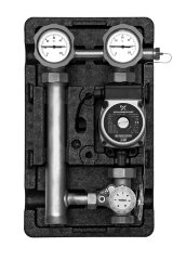 Насосная группа Meibes ME 45190 1" с термостатом для теплого пола, с насосом Grundfos UPS 25-60