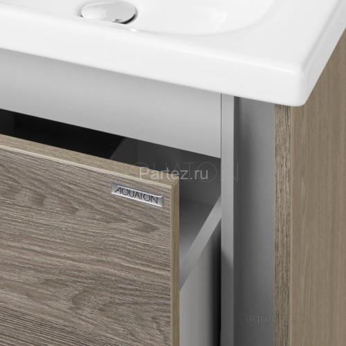 Тумба под раковину AQUATON Стоун подвесная, Сосна Арлингтон (1A231401SX850)