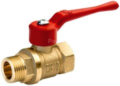 Кран шаровой 11Б27П1 Dу20 в-н рыч. (Боларм)