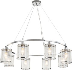 Подвесная люстра ILLUMICO IL1182-8P-79 CR