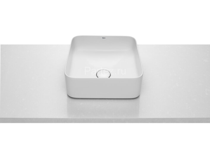 Раковина Roca INSPIRA SQUARE 370х370х140 мм, белая (7.3275.3.200.0)