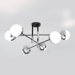 Потолочная люстра Eurosvet 70129/6 хром
