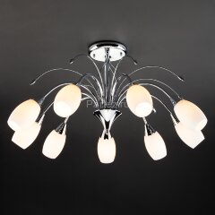 Потолочная люстра Eurosvet 22080/9 хром