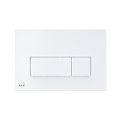 Кнопка смыва Alcadrain, цвет белый глянец (M570)