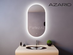 Зеркало AZARIO Alone Arco 600х1000 влагостойкое с подсветкой, сенсорный выключатель с функцией димме