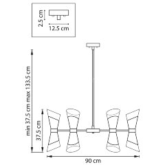 Потолочная люстра Lightstar 817164