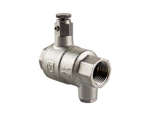 Клапан обратный с дренажем и воздухоотводчиком 3/4" VALTEC