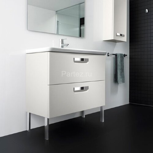 Модуль для раковины Roca Gap 80, 78*41*60 см, с доводчиками, белый глянец (Z.RU93.0.287.7)