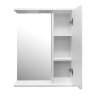 Зеркало-шкаф Loranto Палермо 550х150х700 правый, белый (CS00092513)