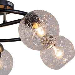 Потолочная люстра ILLUMICO IL0296-5CSQ-79 BK AB