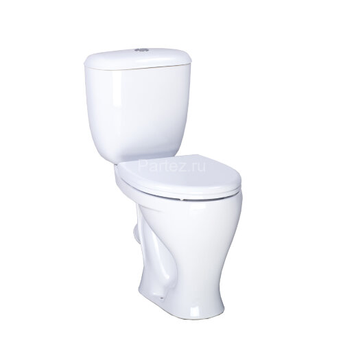 Унитаз-компакт Santeri Воротынский напольный, с сидением стандарт (1.P401.7.S00.00B.F)