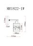 Бра MyFar MR1822-1W