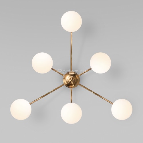 Потолочная люстра Eurosvet 30177/6 латунь