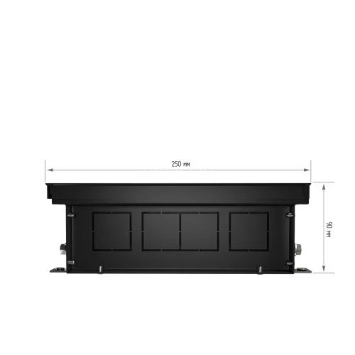 Конвектор внутрипольный Royal Thermo ATRIUM-90/250/3000-DG-U-BL