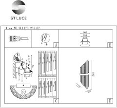 Бра ST Luce SL1178.201.02