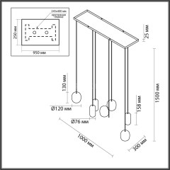 Подвесной светильник Odeon Light 5053/7A