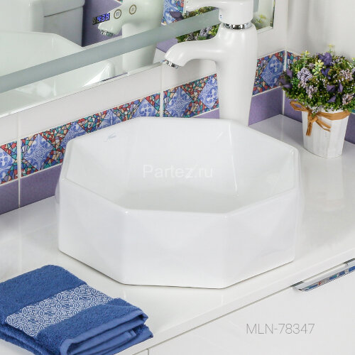 Накладная раковина melana mln-78347