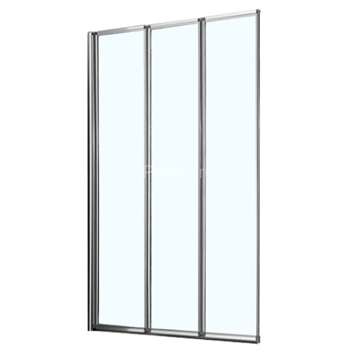 Шторка для ванны складная Azario PRESTON 80х150 цвет профиля хром (AZ-NFC6433 800)