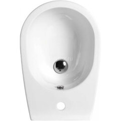 Биде подвесное Simas Vignoni 365х560х340 с 1 отверстием под смеситель, с креплением F85, цвет белый 