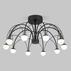 Потолочная люстра Eurosvet 90035/10 LED черный