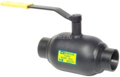 Кран шаровой стальной 11с37п Dу100 Pу25 с-с