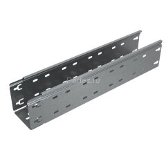 Лоток листовой перфорированный 200х100 L3000 сталь 0.7мм "БЫСТРЫЙ МОНТАЖ ПЛЮС" LPplus100-200-0.7-300