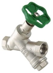 Вентиль прямоточный с косым фильтром 1/2" VALTEC