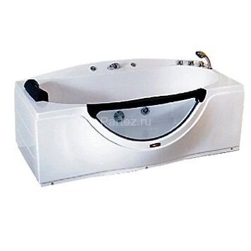 Ванна акриловая Loranto 1680х900х680 гидромассажная (CS-832 RH)