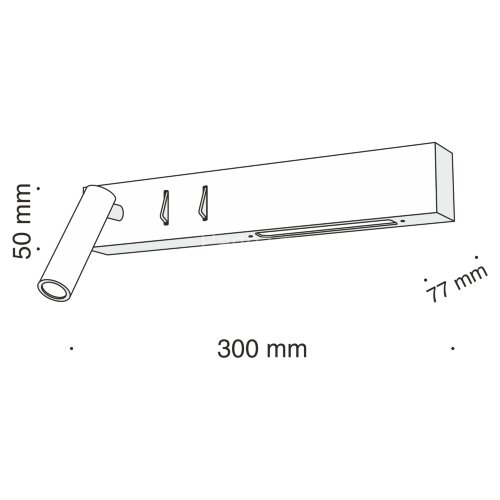 Настенный светильник Maytoni C031WL-L8W3K