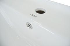 Комплект тумба Azario Мила 60Н 610х480х850 напольная, с раковиной Monte 60, белый матовый (CS0008583