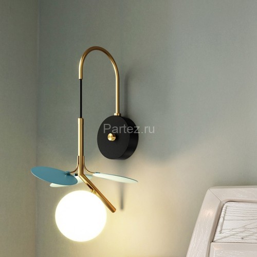 Бра ImperiumLoft matisse-bluew01