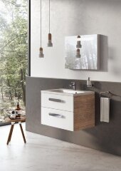 ТУМБА ПОД РАКОВИНУ RAVAK CHROME II SDU 700 ПОДВЕСНАЯ, БЕЛАЯ (X000000920)