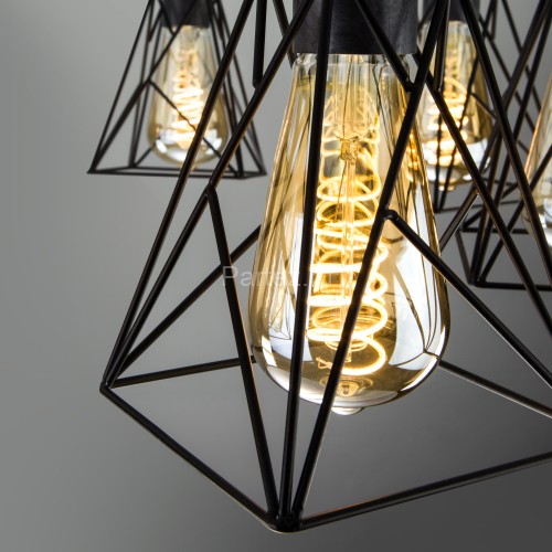 Потолочная люстра Eurosvet 70107/8 черный