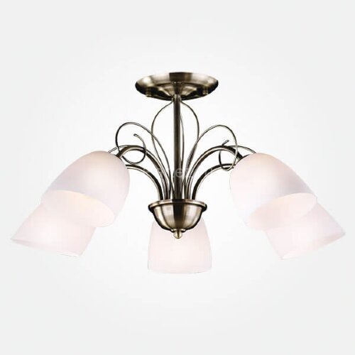 Потолочная люстра Eurosvet 30107/5 античная бронза