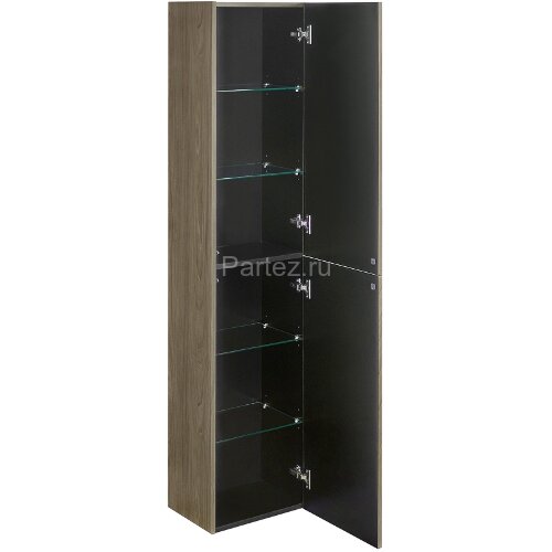 Шкаф - колонна Roca Ona 1750 подвесной, темный вяз (A857635511)