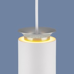 Подвесной светильник Elektrostandard DLS021 9+4W 4200К белый матовый/серебро