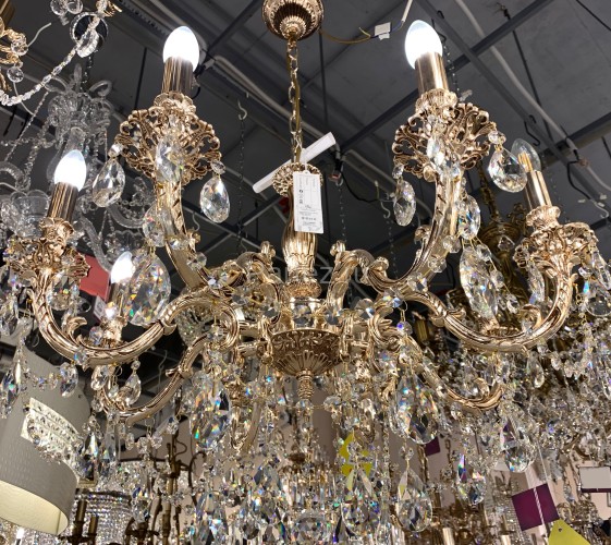 Подвесная люстра Lucia Tucci FIRENZE 141.8 coffe gold