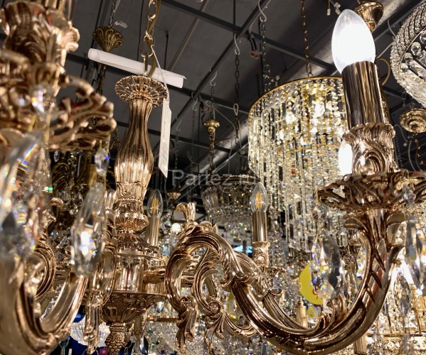 Подвесная люстра Lucia Tucci FIRENZE 141.8 coffe gold