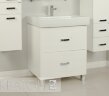 Тумба под раковину AQUATON Америна 80 Н, белая (1A169401AM010)