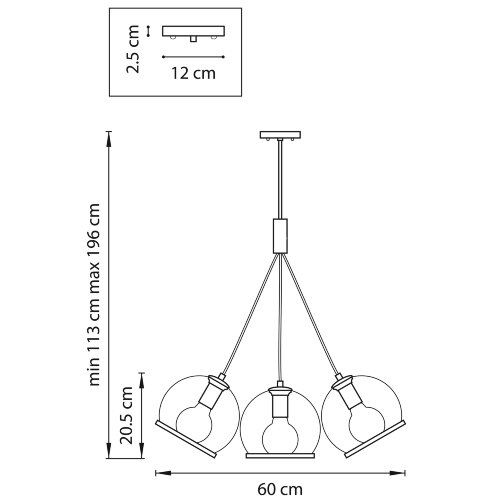 Подвесная люстра Lightstar 729071