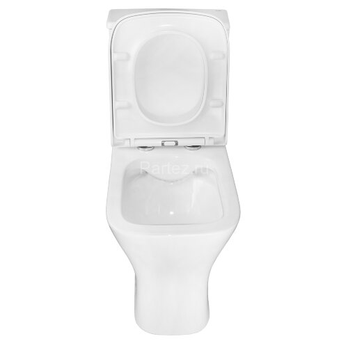 Унитаз-компакт Azario Blaise 385х615х801 напольный, безободковый с быстросъемным сиденьем микролифт 