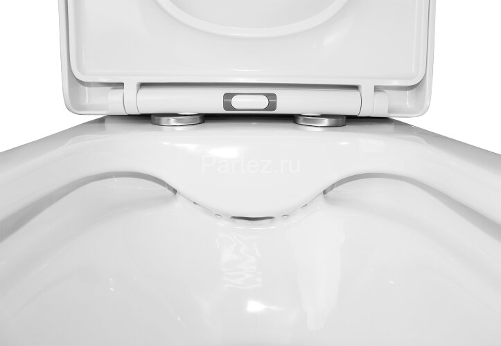 Унитаз-компакт Azario Blaise 385х615х801 напольный, безободковый с быстросъемным сиденьем микролифт 