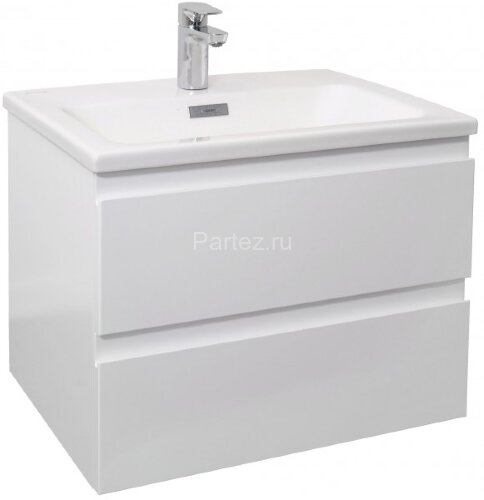 Тумба под раковину Jacob Delafon Madeleine 60 подвесная, белый глянец (EB2052-J5)