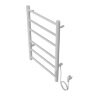 Полотенцесушитель электрический AZARIO PARMA 400/600 6 секций, диммер справа, белый (AZ10846W)
