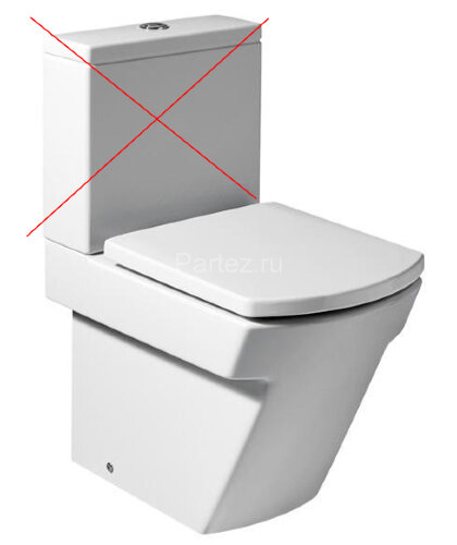 Крышка-сиденье к напольному унитазу Roca HALL. микролифт (7.8016.2.200.4)