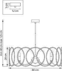 Потолочная люстра Lightstar 713083