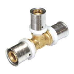 Тройник пресс переходной 26х32х26 VALTEC